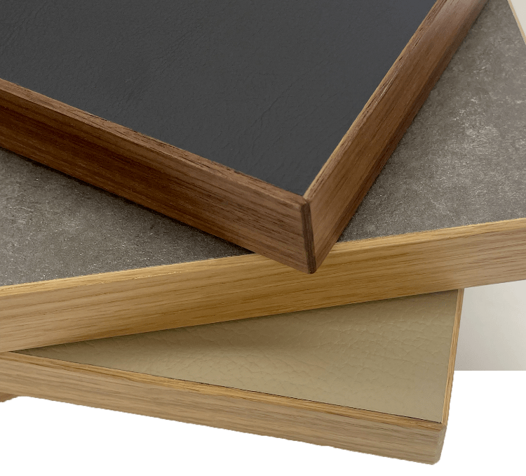 プレミアム化粧材 「イビボードアッシュ」に 最適な木口材のイメージ